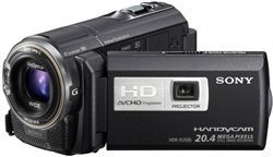 Camcoder Sony HDR-PJ580E Full HD - PAL - Projector 1071 - фото 3452